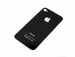 iPhone 4 Back Cover Zwart. 