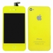 iPhone 4 Behuizing Incl. LCD Geel (voor en achterkant) 